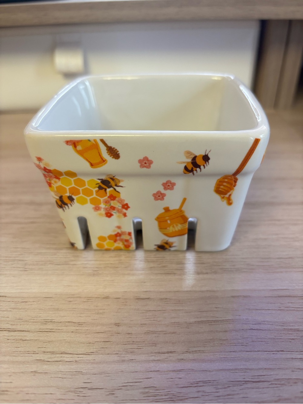FairyLoot The Honey Witch Ceramic Berry Basket Crate New